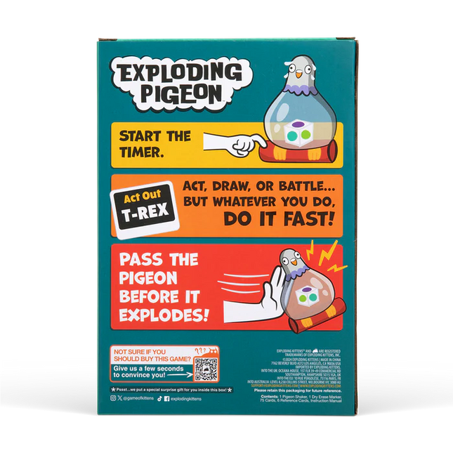 Exploding Pigeon