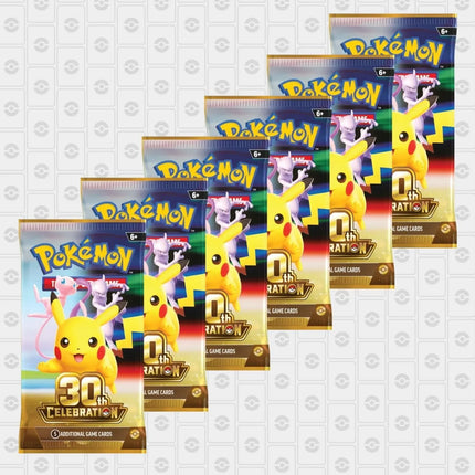 [Pre-order] Pokémon TCG: 30th Celebration Booster Bundle (6 Packs)