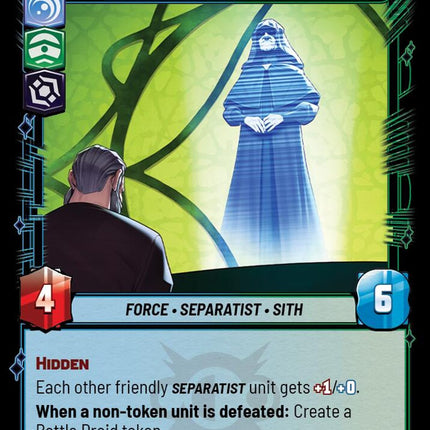 Darth Sidious - Under a Cloak of Darkness — TS26-013