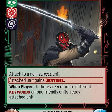 The Darksaber - Only the Strongest Shall Rule — TS26-022