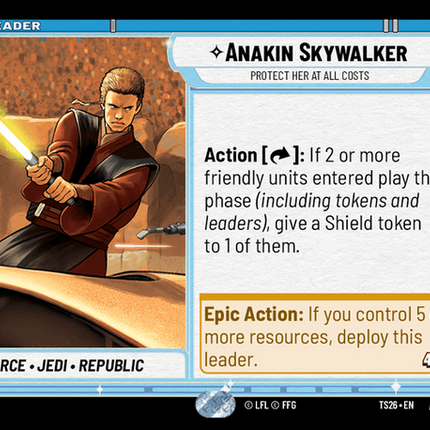 Anakin Skywalker - Protect Her At All Costs — TS26-002