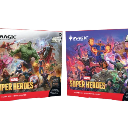 [Pre-order] Magic The Gathering: Marvel Super Heroes - Scene Boxes (Set of 2)