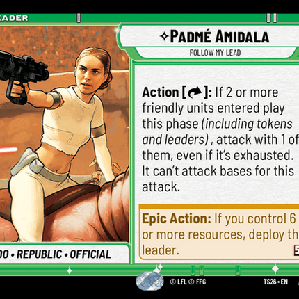 Padmé Amidala - Follow My Lead — TS26-004