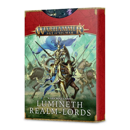 WARSCROLL CARDS: LUMINETH REALMLORDS ENG
