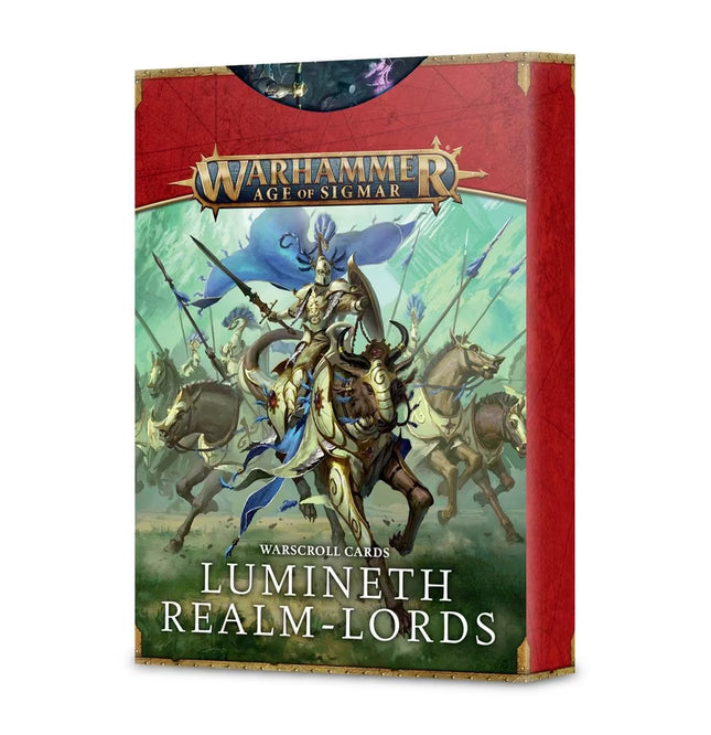 WARSCROLL CARDS: LUMINETH REALMLORDS ENG