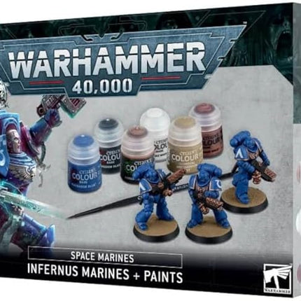 Space Marines: Infernus Marines + Paints