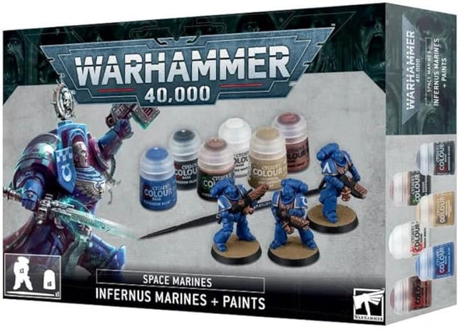 Space Marines: Infernus Marines + Paints