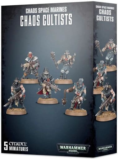 CHAOS SPACE MARINES: CHAOS CULTISTS