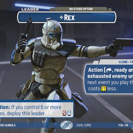 Rex - No Other Option (Prize Wall) — P26-138