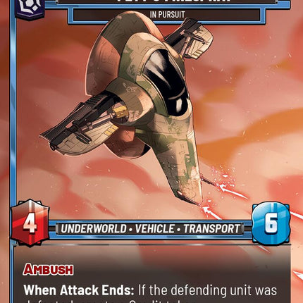 Fett's Firespray - In Pursuit Galactic Championship 2026 Prize Wall P26-151