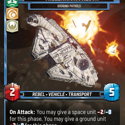 Millennium Falcon - Dodging Patrols — P26-167