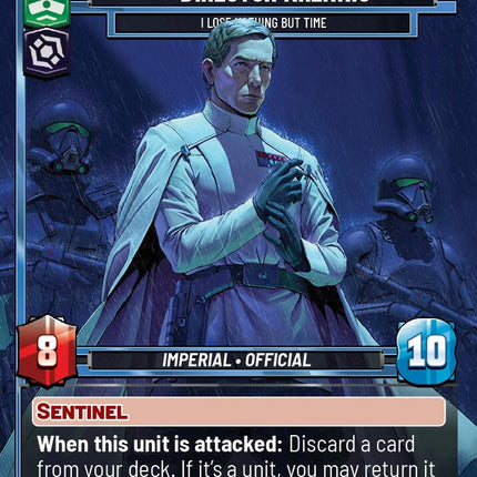 Director Krennic - I Lose Nothing But Time — P26-170