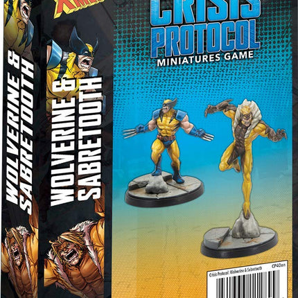 MARVEL CRISIS PROTOCOL WOLVERINE AND SABRETOOTH EN