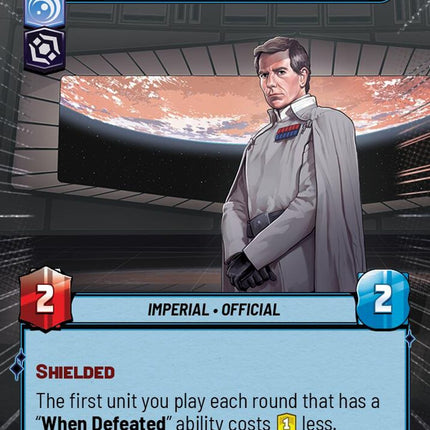director-krennic-on-the-verge-of-greatness-jtl-032 – Hyperspace Foil