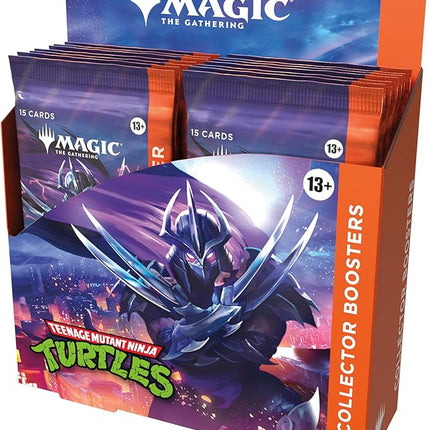 Magic: The Gathering | Teenage Mutant Ninja Turtles — Collector Booster Box (12 Packs) | Collectible Trading Card Game