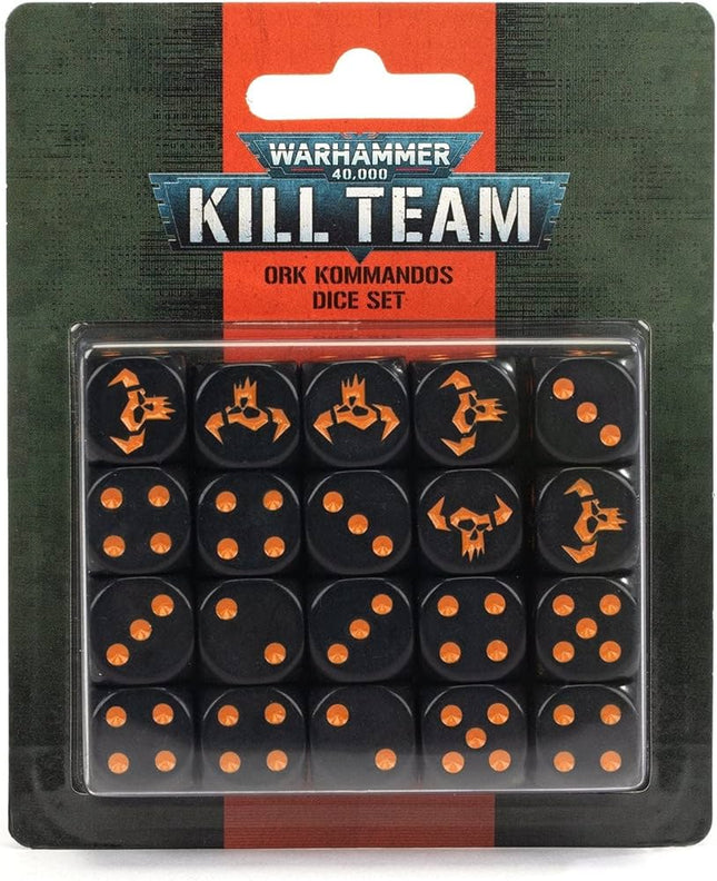 Kill Team: Ork Kommandos Dice Set