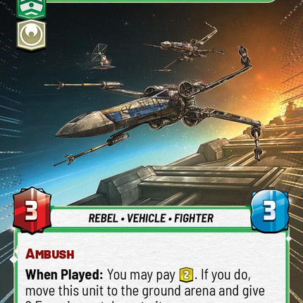 blue-leader-scarif-air-support-jtl-096 – Hyperspace Foil