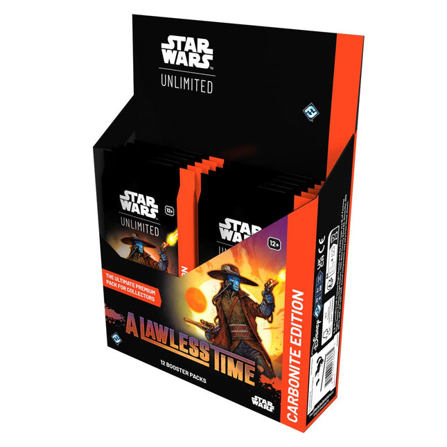 Star Wars: Unlimited - A Lawless Time: Carbonite Booster Display