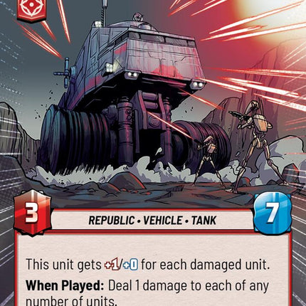 war-juggernaut-jtl-170 – Hyperspace Foil