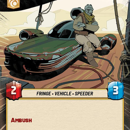 x-34-landspeeder-jtl-214 – Hyperspace Foil