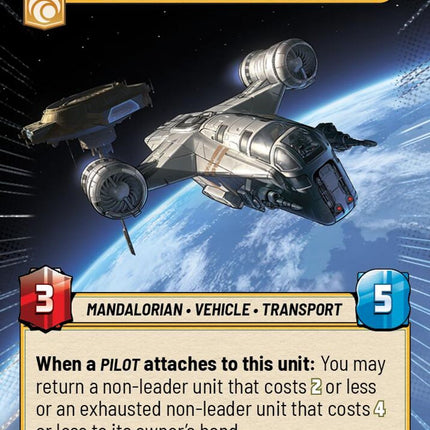 razor-crest-ride-for-hire-jtl-223 – Hyperspace Foil