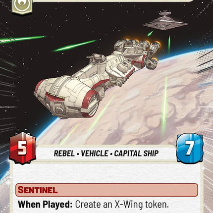 tantive-iv-fleeing-the-empire-jtl-252 – Hyperspace Foil