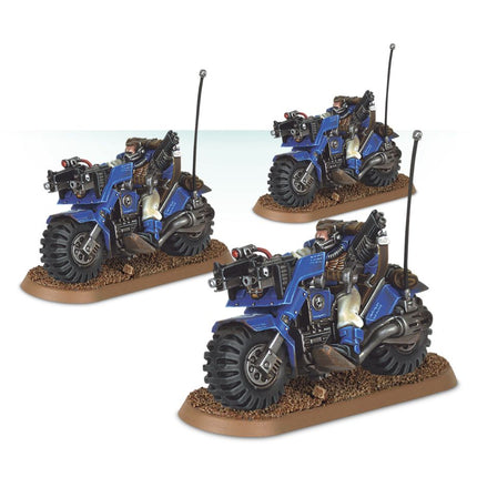 SPACE MARINES SCOUT BIKE SQUAD