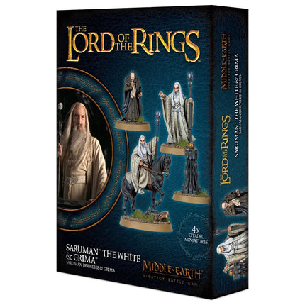 SARUMAN THE WHITE & GRIMA