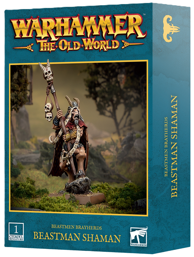 BEASTMEN BRAYHERDS: BEASTMAN SHAMAN