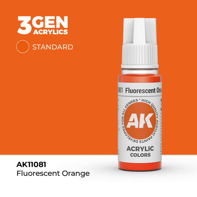 Fluorescent Orange 17ml