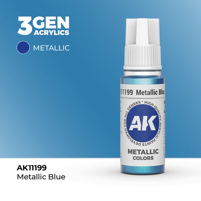 Metallic Blue 17ml