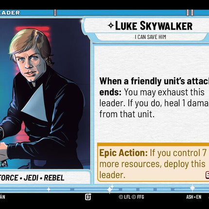 ASH – Luke Skywalker - I Can Save Him – 005