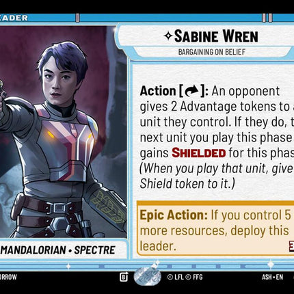 ASH – Sabine Wren - Bargaining on Belief – 006
