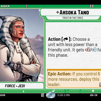 ASH – Ahsoka Tano - Trust in the Force – 009