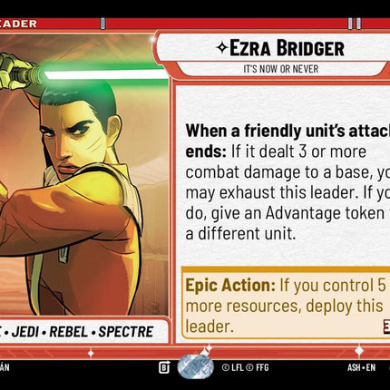 ASH – Ezra Bridger - It's Now or Never – 013