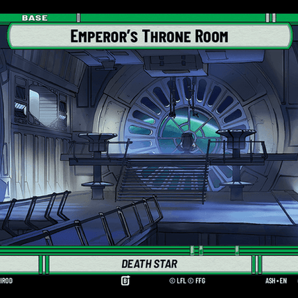 ASH – Emperor's Throne Room - Death Star – 021