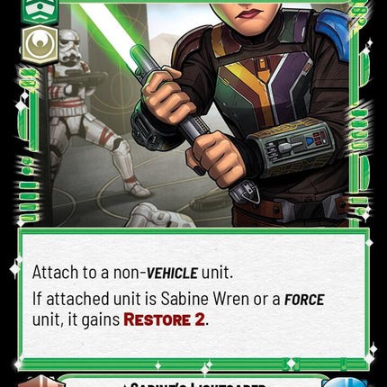 ASH – Sabine's Lightsaber - Not Alone – 114