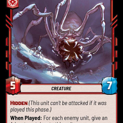 ASH – Knobby White Ice Spider – 178