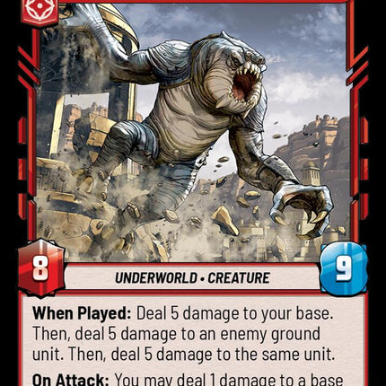 ASH – Boba Fett's Rancor - Emotionally Complex Creature – 179