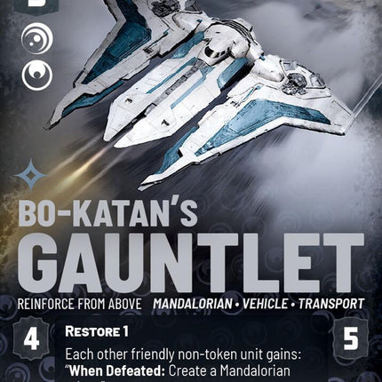 ASH – Bo-Katan's Gauntlet - Reinforce from Above – 796