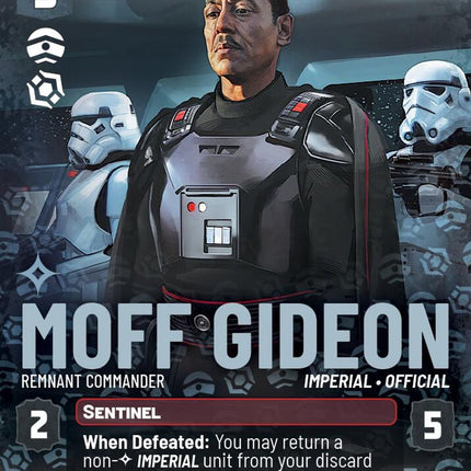 ASH – Moff Gideon - Remnant Commander – 799