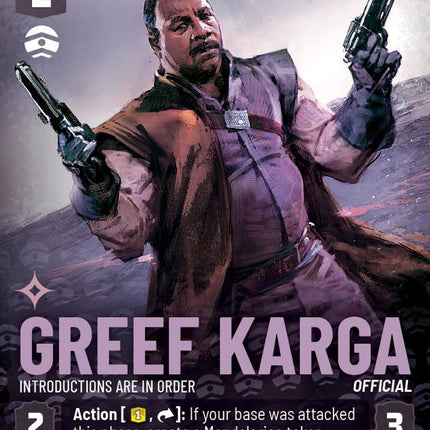ASH – Greef Karga - Introductions are in Order – 802