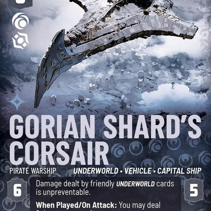 ASH – Gorian Shard's Corsair - Pirate Warship – 808