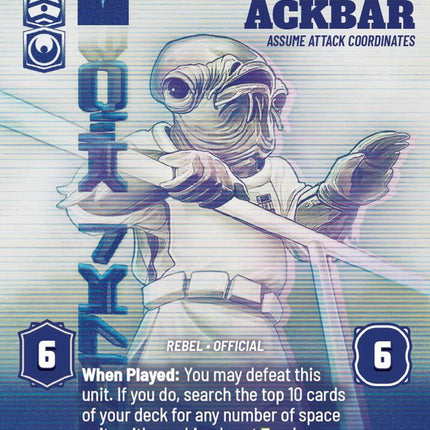 ASH – Admiral Ackbar - Assume Attack Coordinates – 822