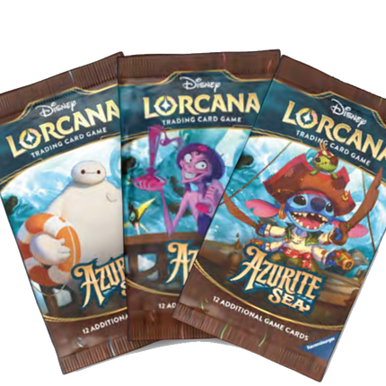 Disney Lorcana TCG: Azurite Sea Booster Packs