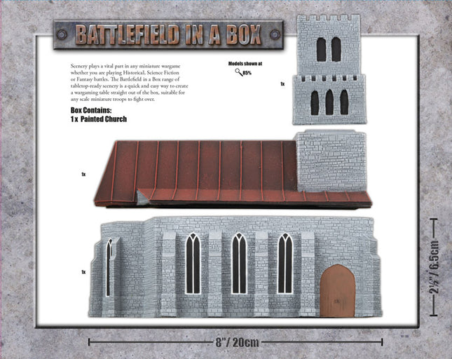 Caen Church (Limited Edition)