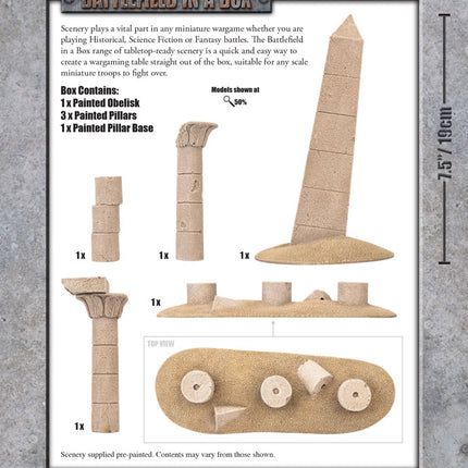 Forgotten City - Obelisk & Pillars