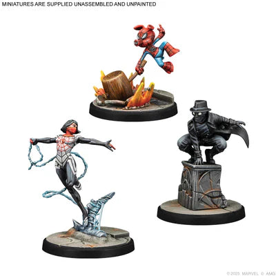 Marvel: Crisis Protocol – Silk, Spider-Ham &amp; Spider-Man Noir