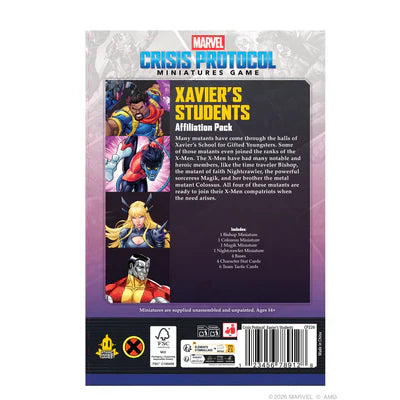 Marvel: Crisis Protocol — Xavier’s Students Affiliation Pack
