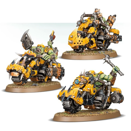 ORK WARBIKER MOB
